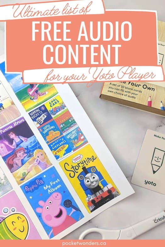 How to Make Your Own Yoto Cards